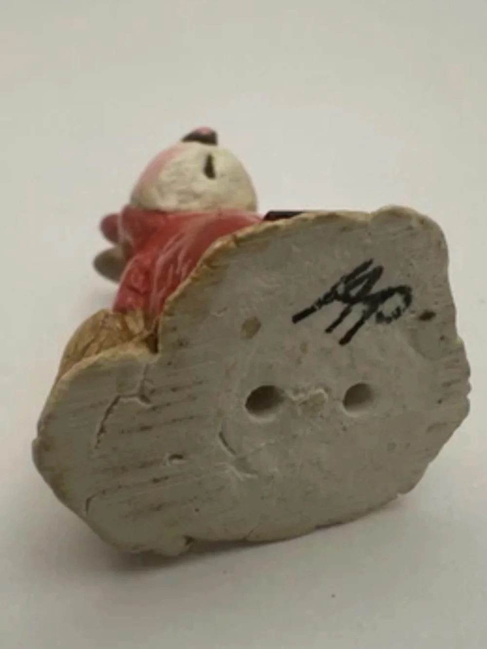 Wee Forest Folk Little Devil M-061 Red Suit BOO Bag Annette Petersen 2000 WFF